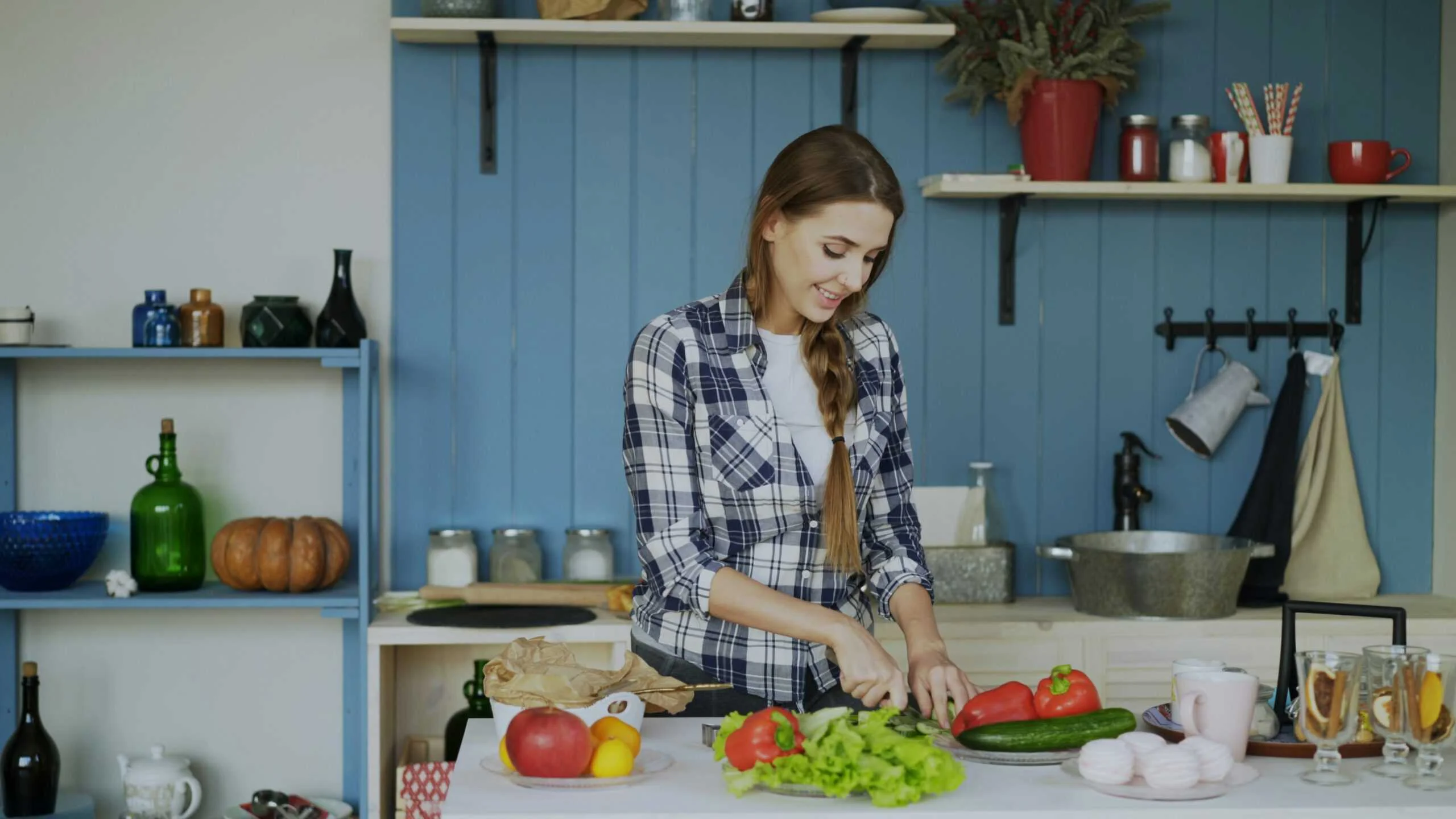 Chef preparing chili in professional kitchen