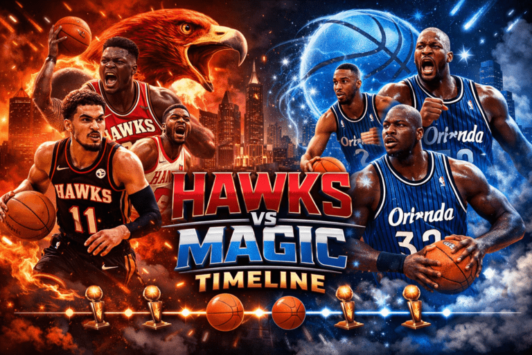 Atlanta Hawks vs Orlando Magic Timeline