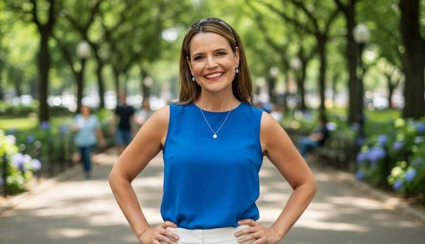 Savannah Guthrie 90s Bob Haircut