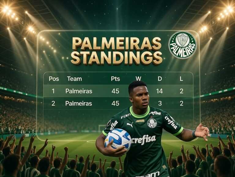 palmeiras standings