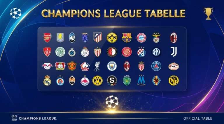Champions League Tabelle