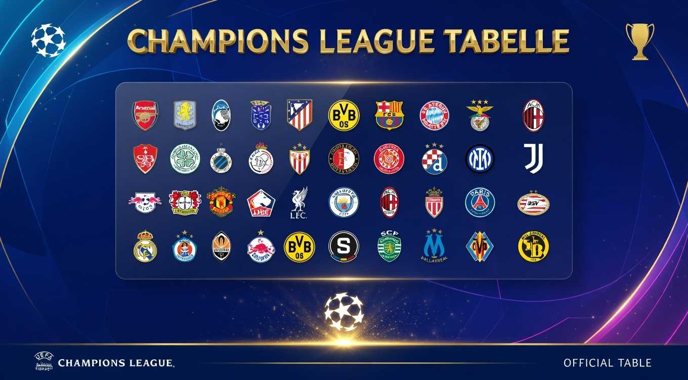 Champions League Tabelle