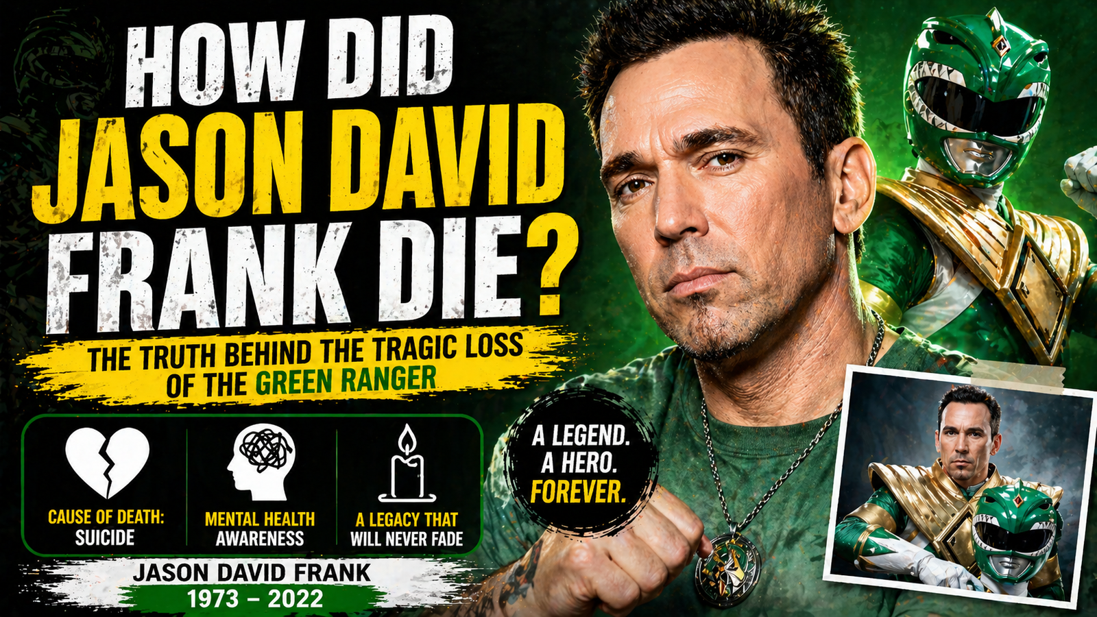 How Did Jason David Frank Die