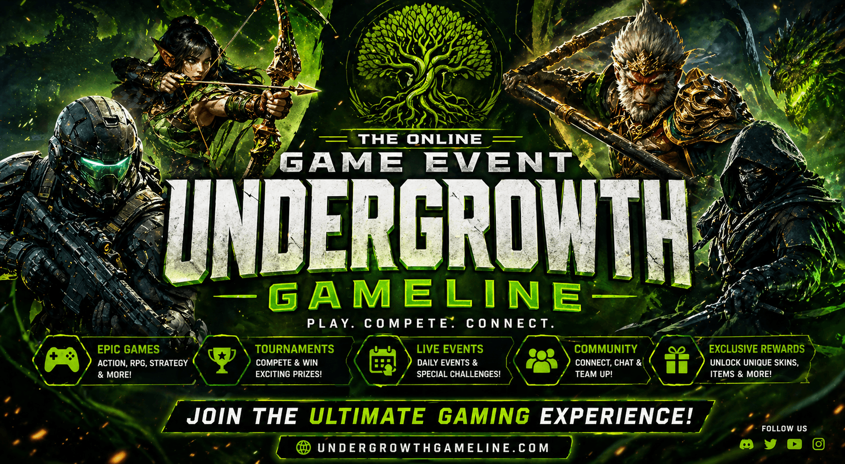 The Online Game Event Undergrowthgameline