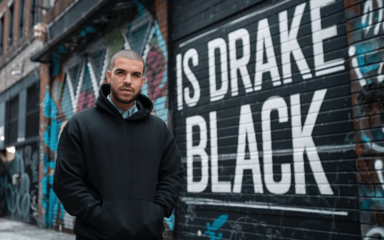 is drake black?