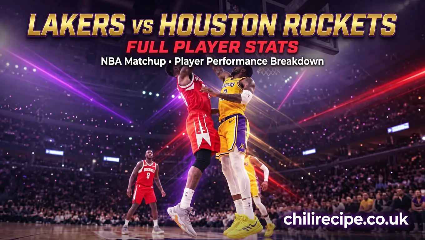 Lakers vs Houston Rockets Match Player Stats